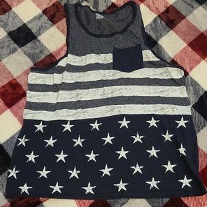 American Flag Tank